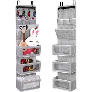 All-IN-ONE Over the Door Organizer, Super Behind the Door Storage Organizer